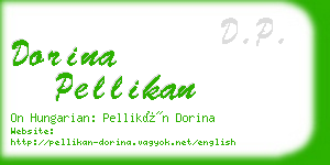 dorina pellikan business card